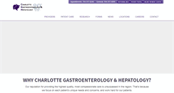 Desktop Screenshot of charlottegastro.com